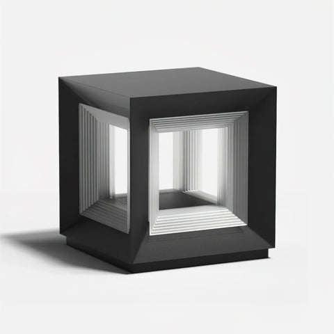 Light Cube Outdoor Post Light - Yiarolight