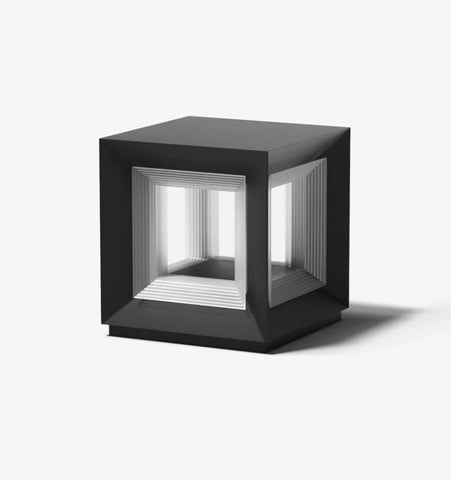 Light Cube Outdoor Post Light - Yiarolight
