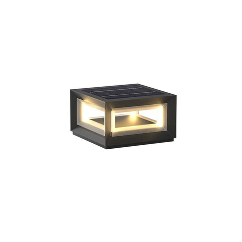 Light Cube Outdoor Post Light - Yiarolight