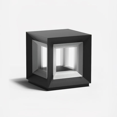 Light Cube Outdoor Post Light - Yiarolight