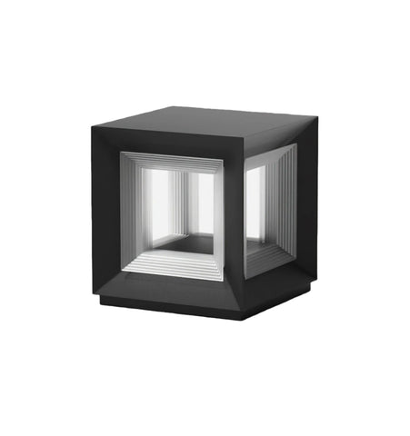 Light Cube Outdoor Post Light - Yiarolight