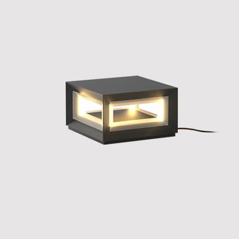 Light Cube Outdoor Post Light - Yiarolight