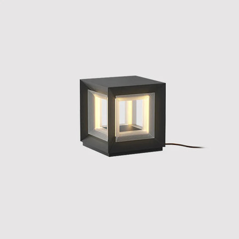Light Cube Outdoor Post Light - Yiarolight