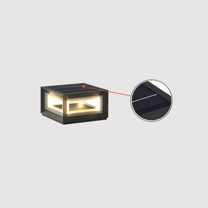 Light Cube Outdoor Post Light - Yiarolight