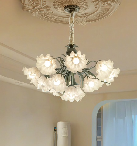 Lily of the Valley Flower Chandelier