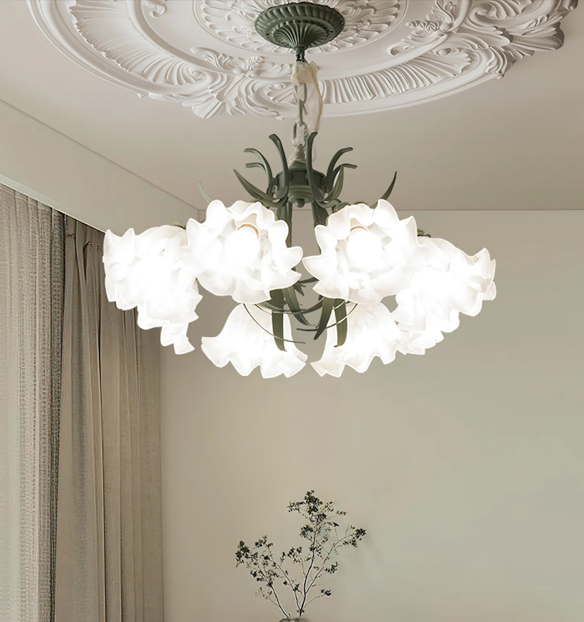 Lily of the Valley Flower Chandelier