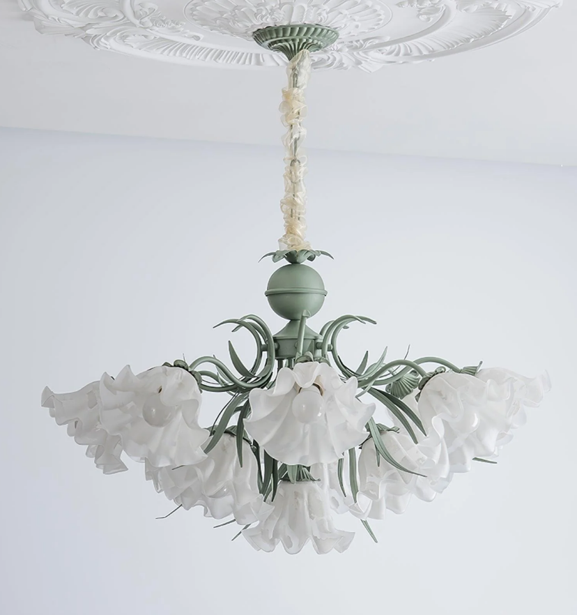 Lily of the Valley Flower Chandelier