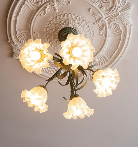 Lily of the Valley Flower Chandelier