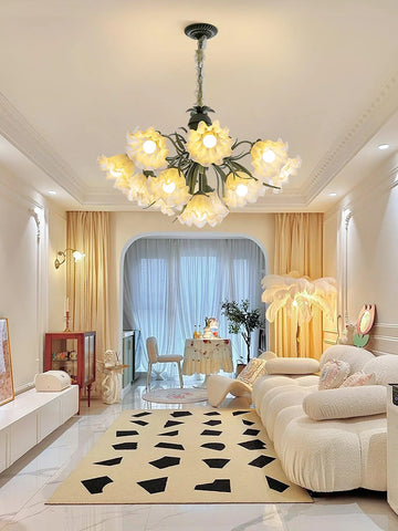 Lily of the Valley Flower Chandelier