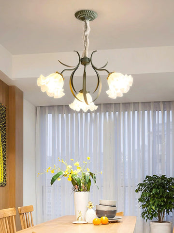 Lily of the Valley Flower Chandelier