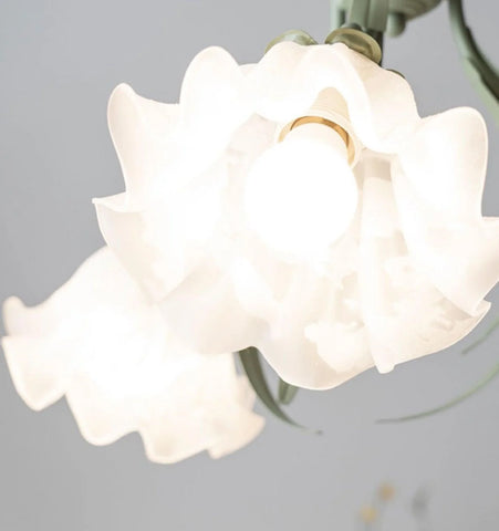 Lily of the Valley Flower Chandelier