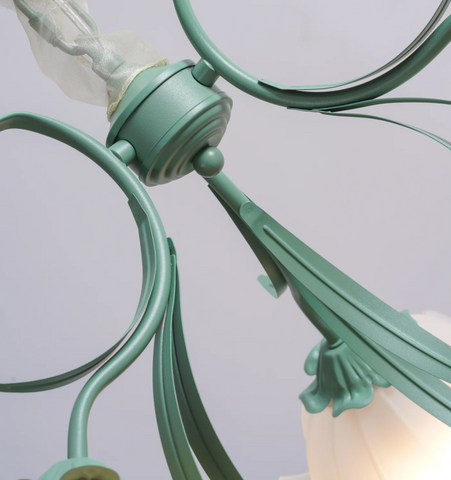 Lily of the Valley Flower Chandelier