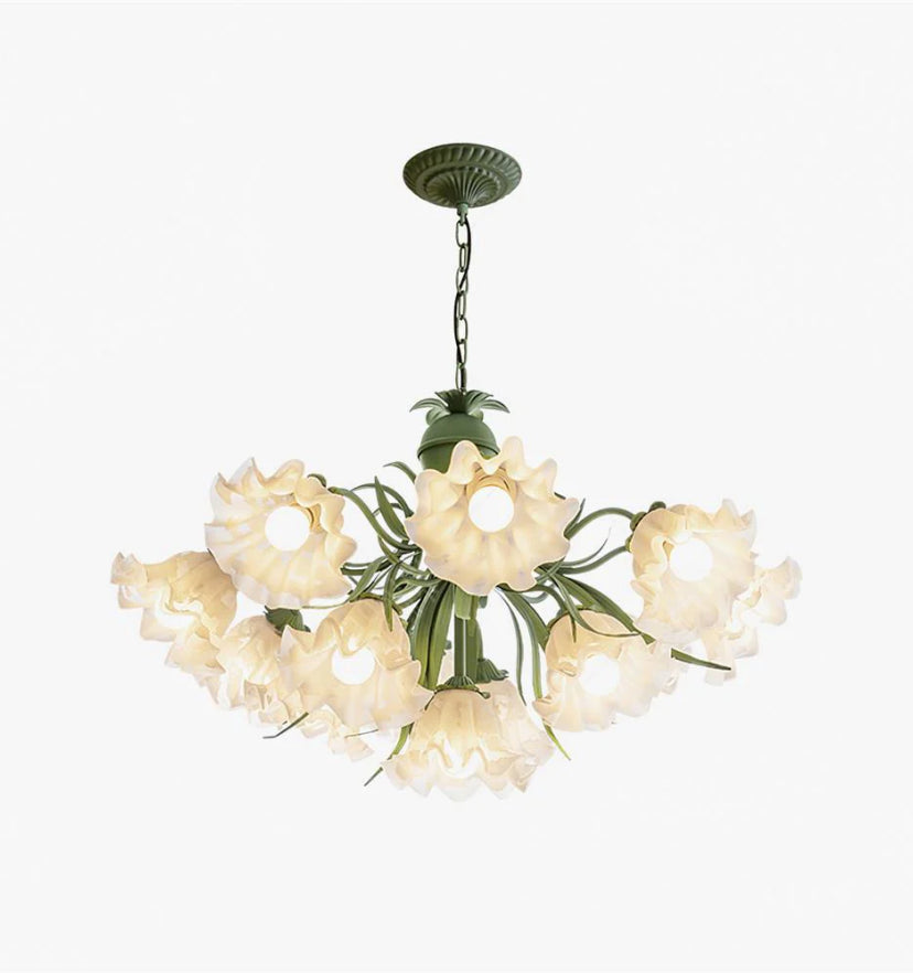Lily of the Valley Flower Chandelier