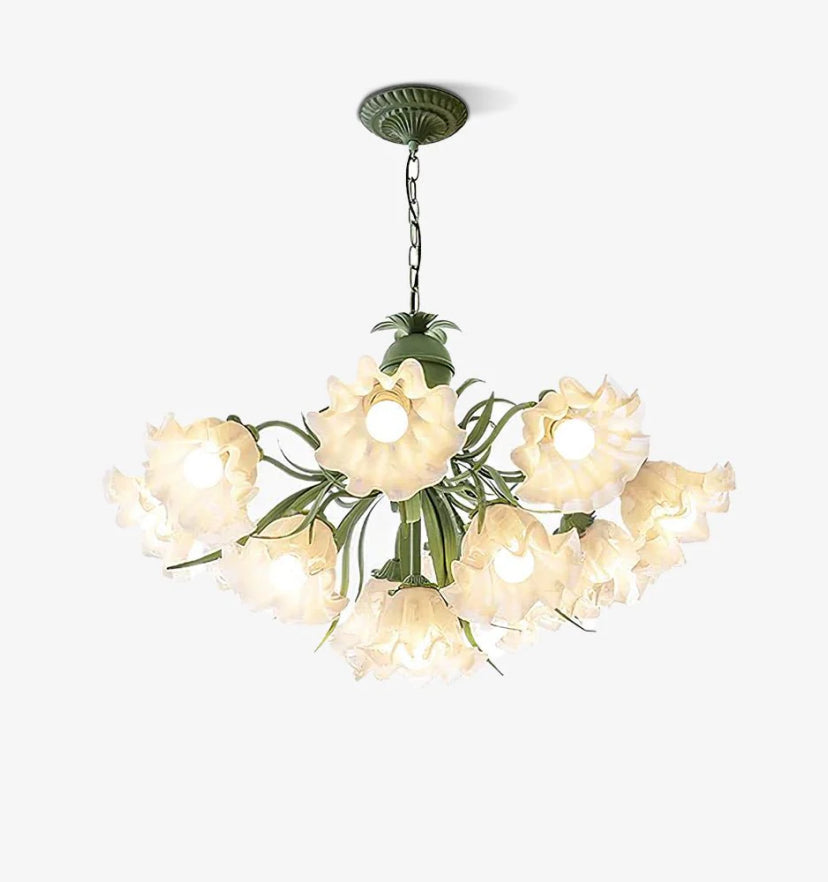 Lily of the Valley Flower Chandelier