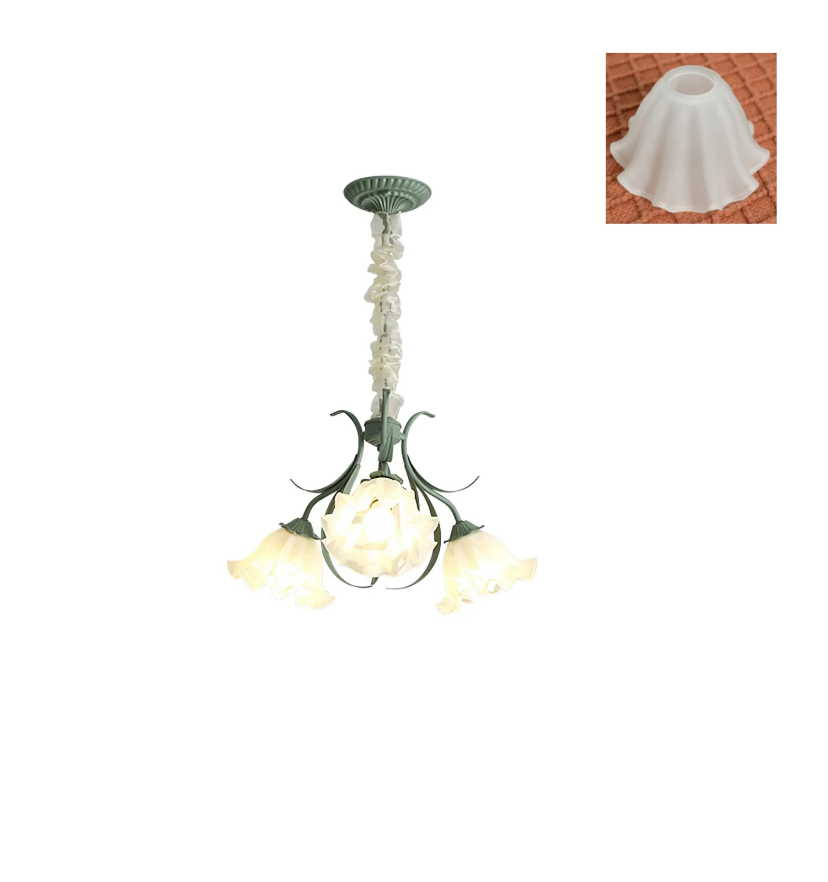 Lily of the Valley Flower Chandelier