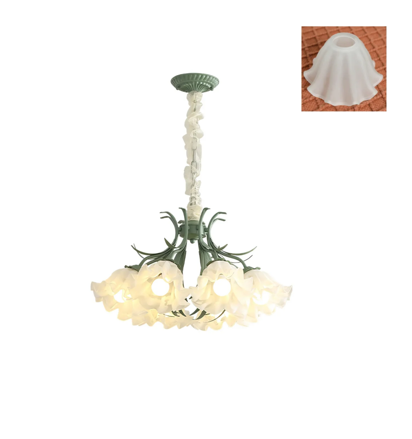Lily of the Valley Flower Chandelier