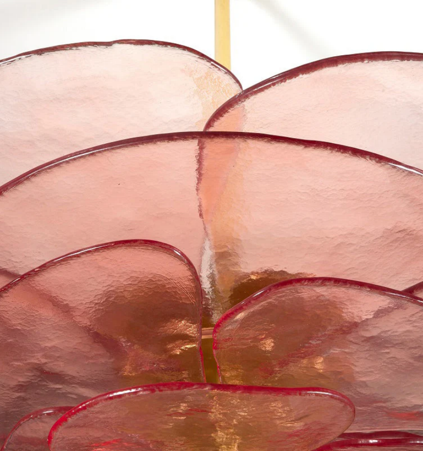Lilypad Glass Chandelier