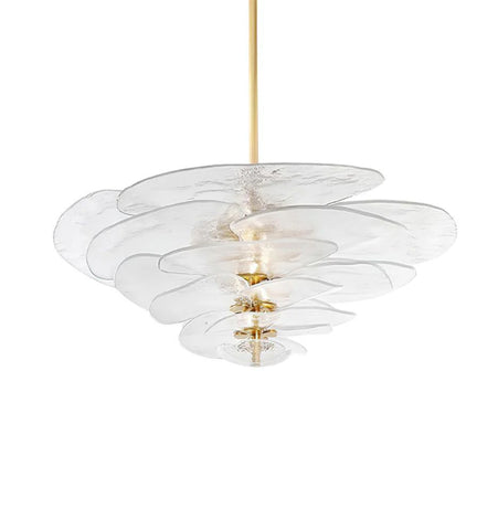Lilypad Glass Chandelier