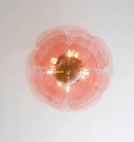 Lilypad Glass Chandelier