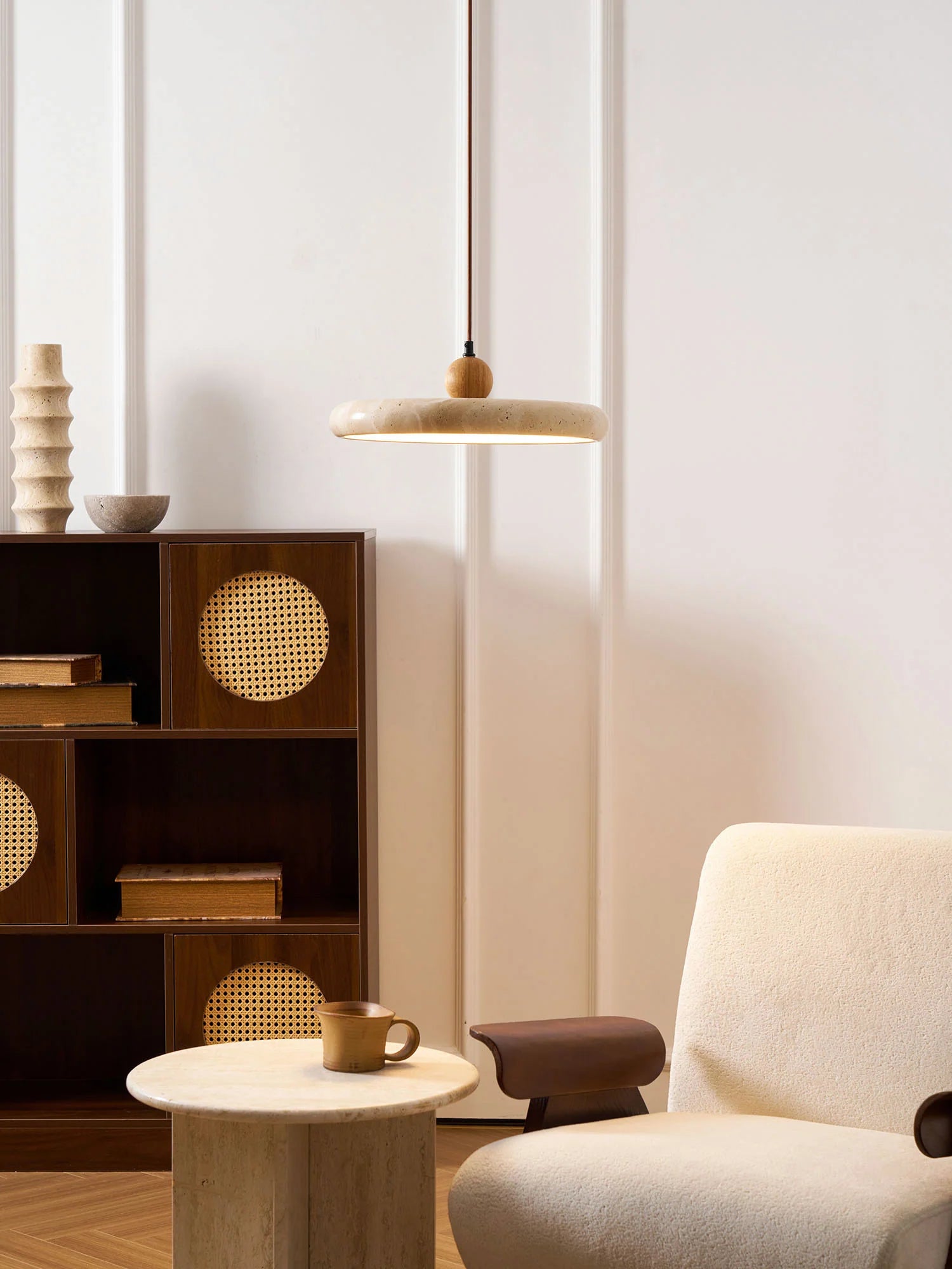 Lola Travertine Pendant Light - Yiarolight