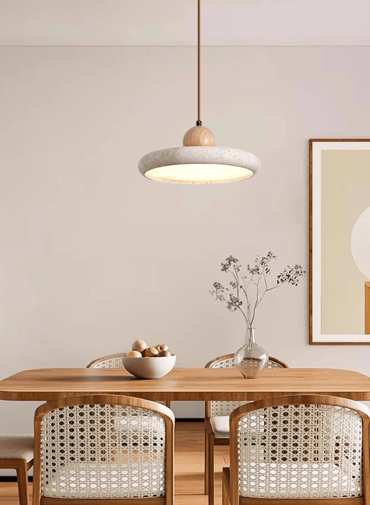 Lola Travertine Pendant Light - Yiarolight