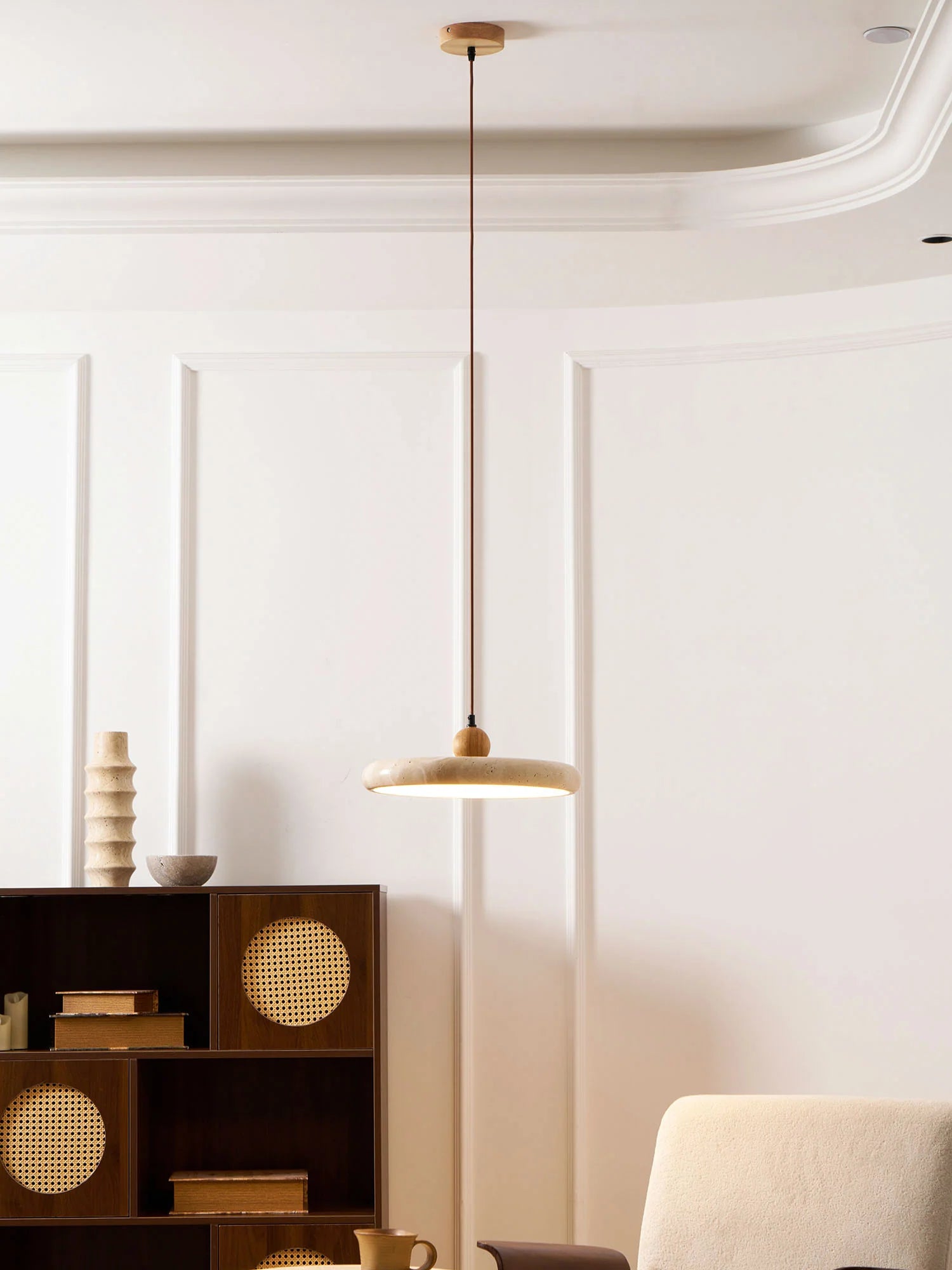 Lola Travertine Pendant Light - Yiarolight