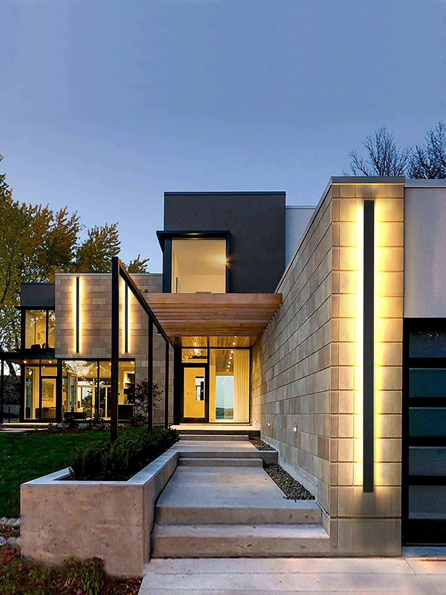 Long Strip Outdoor Sconce - Yiarolight