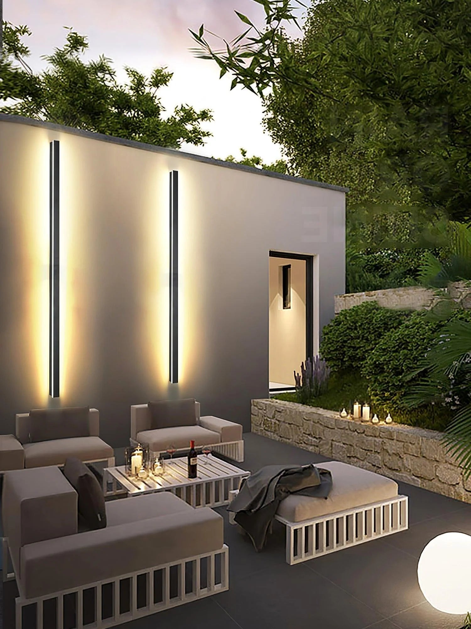 Long Strip Outdoor Sconce - Yiarolight