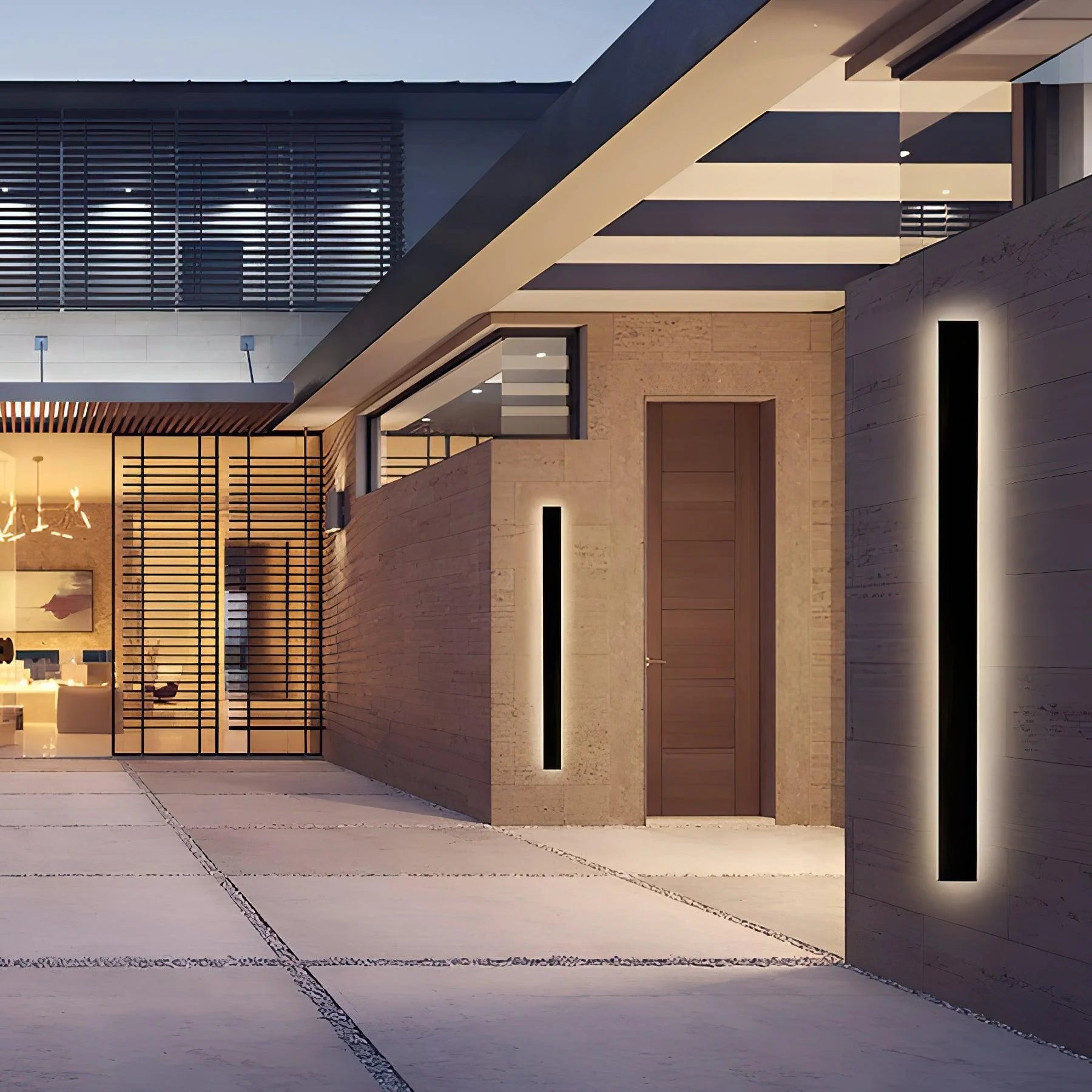 Long Strip Outdoor Sconce - Yiarolight