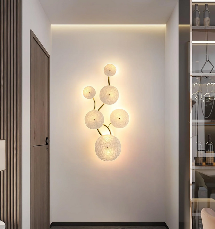 Lotus Cascade Wall Lamp