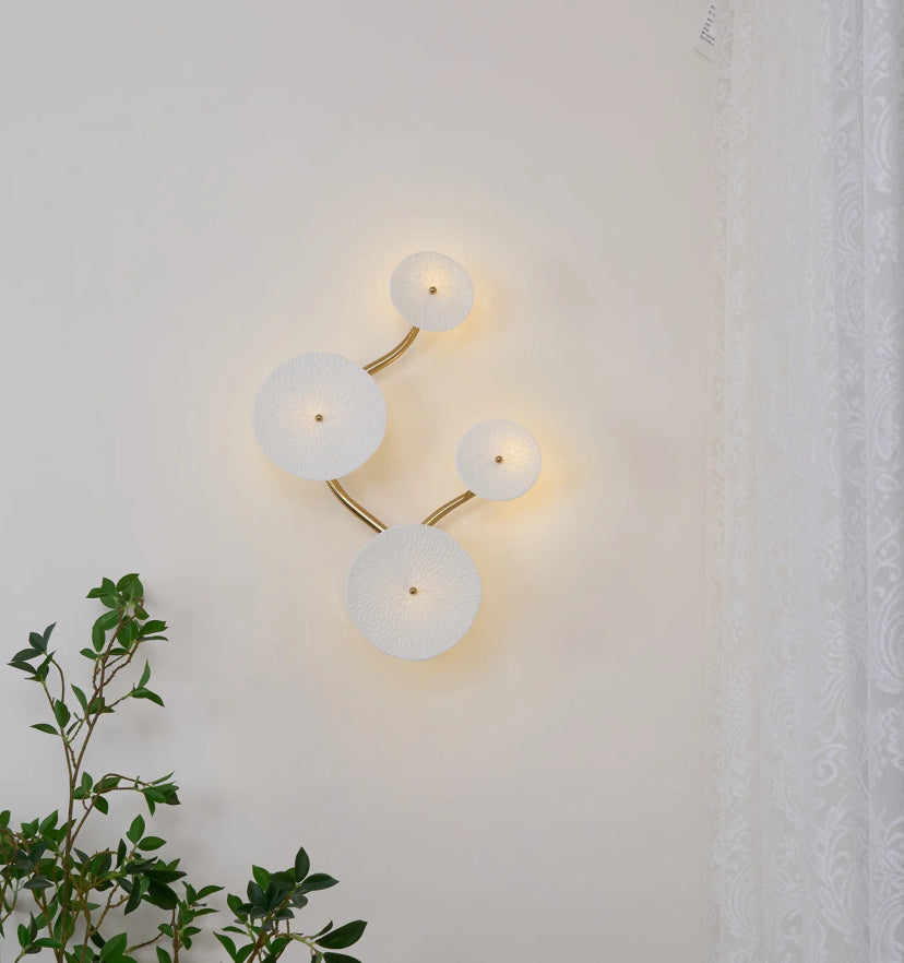 Lotus Cascade Wall Lamp
