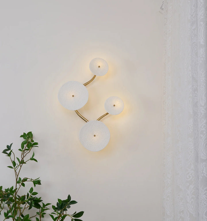 Lotus Cascade Wall Lamp