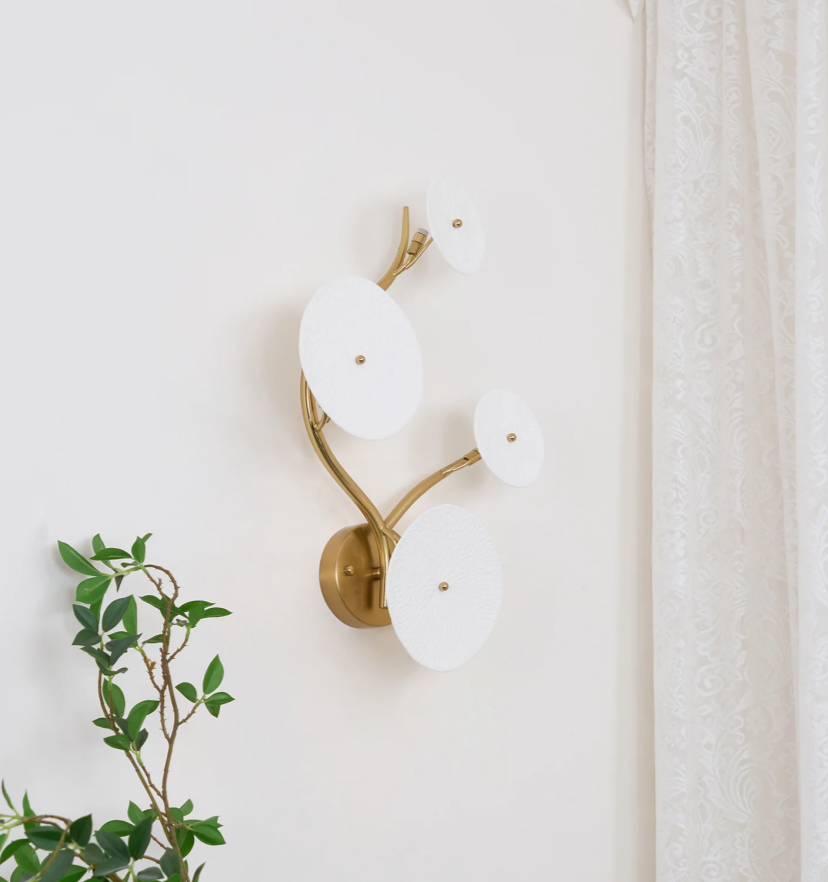 Lotus Cascade Wall Lamp