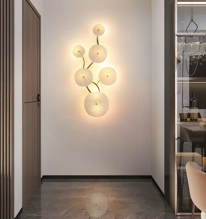 Lotus Cascade Wall Lamp