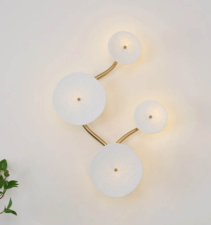 Lotus Cascade Wall Lamp