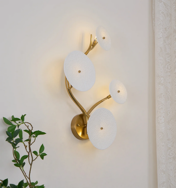Lotus Cascade Wall Lamp