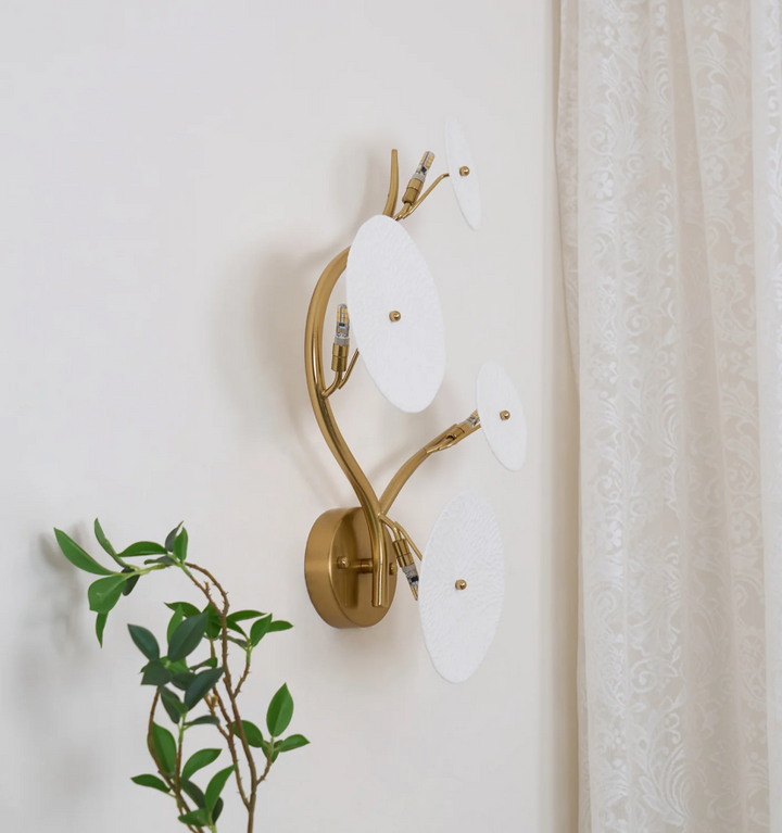 Lotus Cascade Wall Lamp