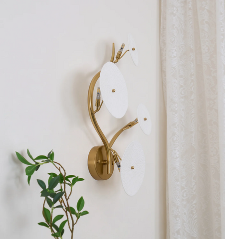 Lotus Cascade Wall Lamp