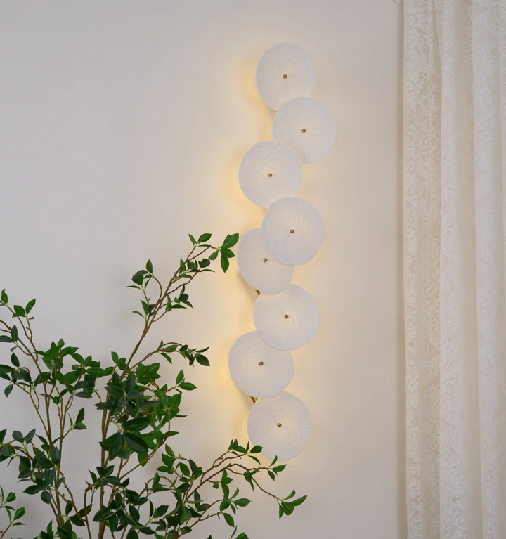 Lotus Cascade Wall Lamp