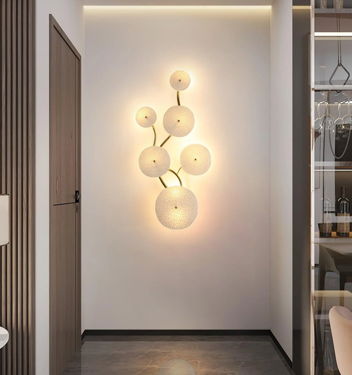 Lotus Cascade Wall Lamp