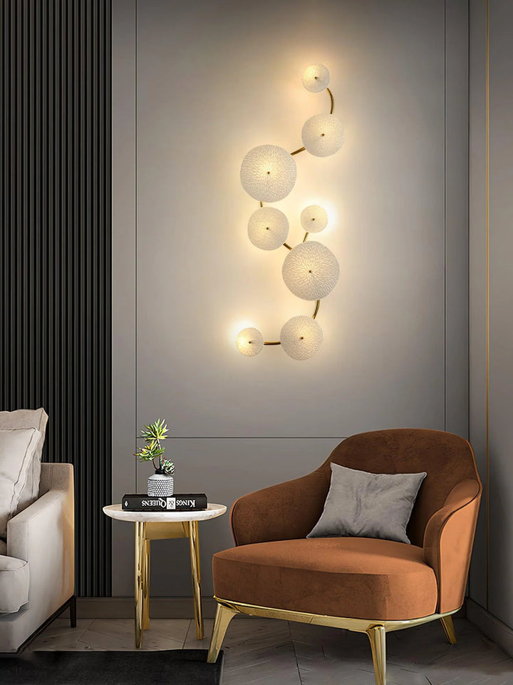 Lotus Cascade Wall Lamp