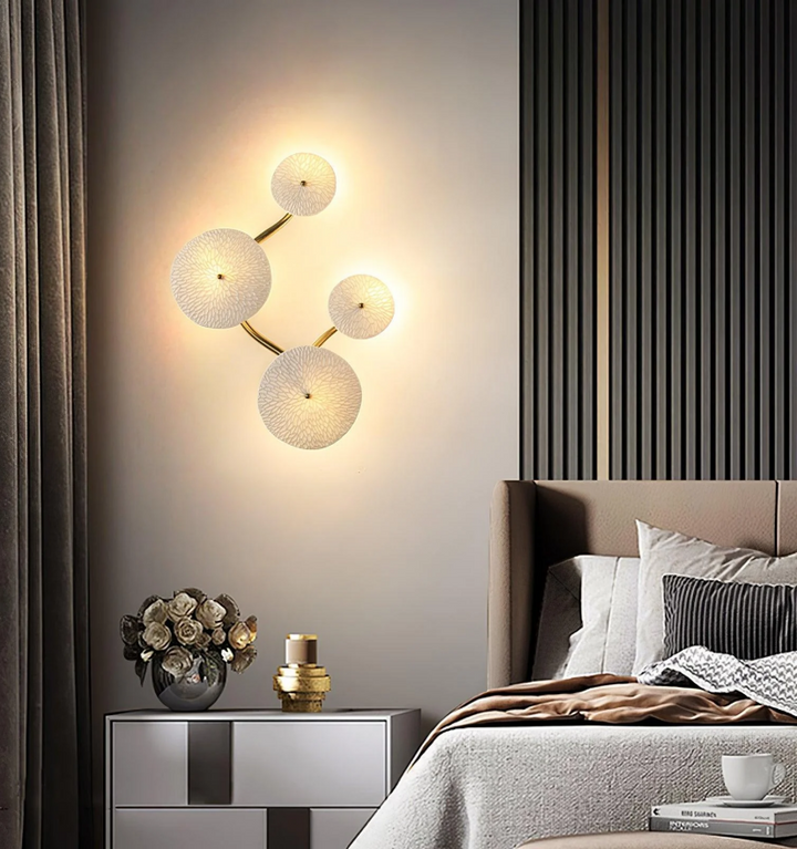 Lotus Cascade Wall Lamp