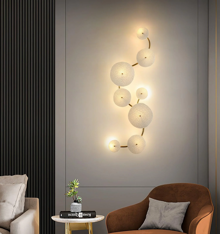 Lotus Cascade Wall Lamp