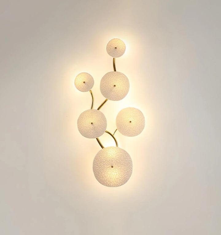 Lotus Cascade Wall Lamp