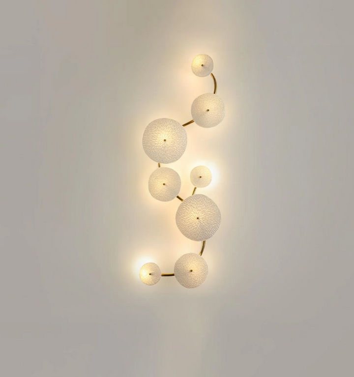 Lotus Cascade Wall Lamp