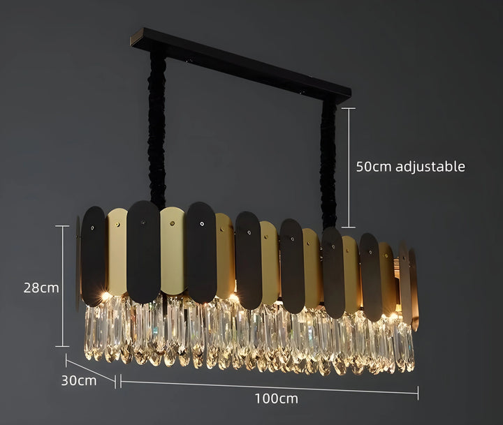 LUXURY LEONARDO CHANDELIER - L100cm