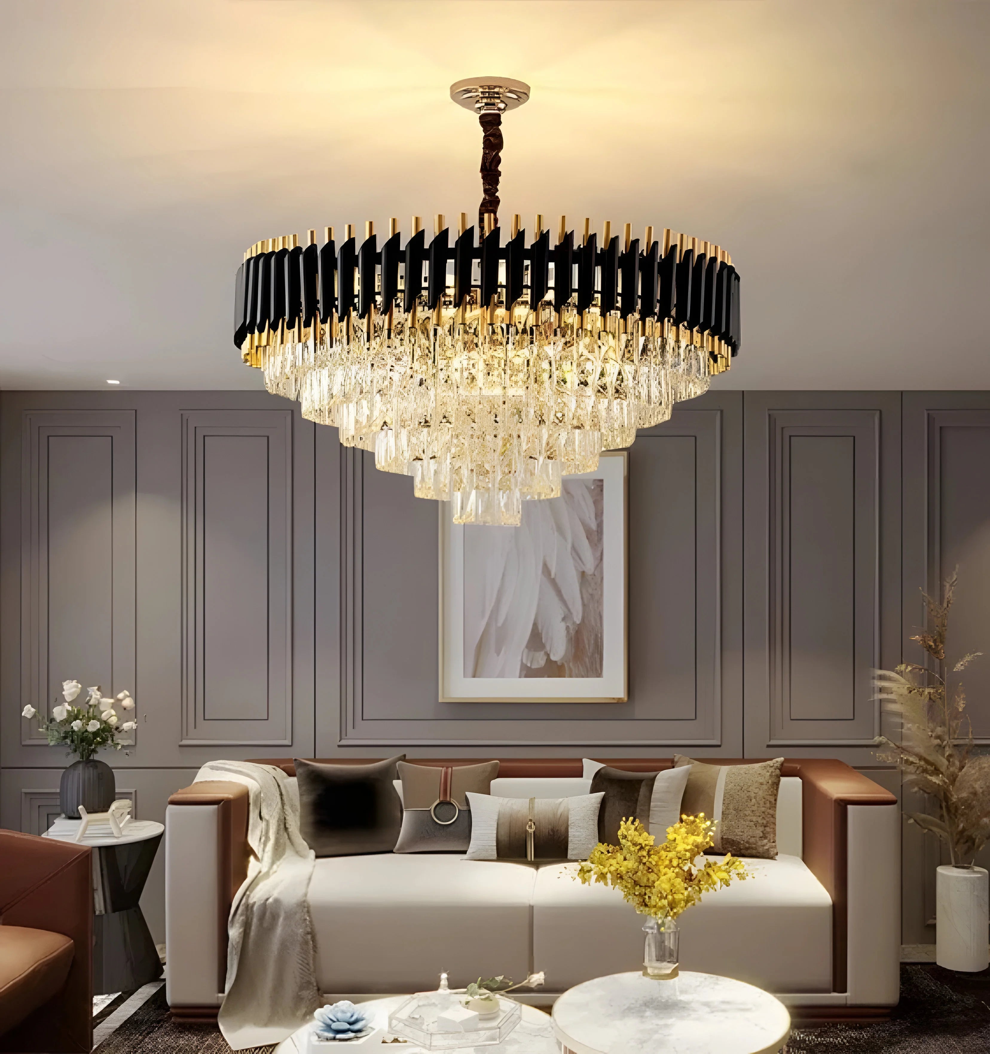 LUXURY REDONDO CHANDELIER