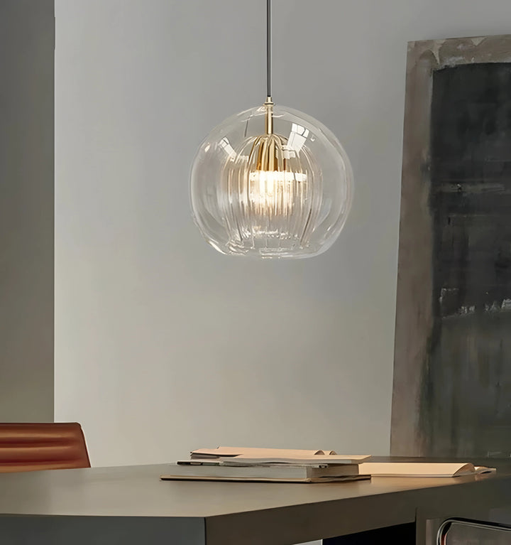 MZAN HAND BLOWN GLASS PENDANT LIGHT