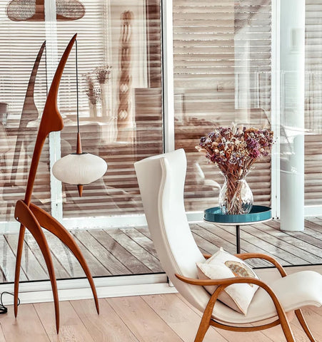 MANTE RELIGIEUSE FLOOR LAMP