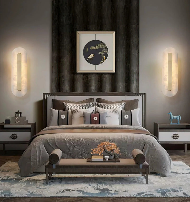 Marble Rounded Wall Light